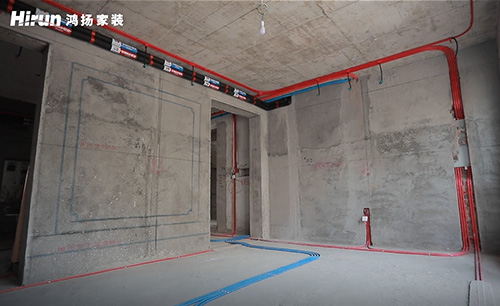 “越專業、越細節、越完美”工地直播-水電隱蔽工程