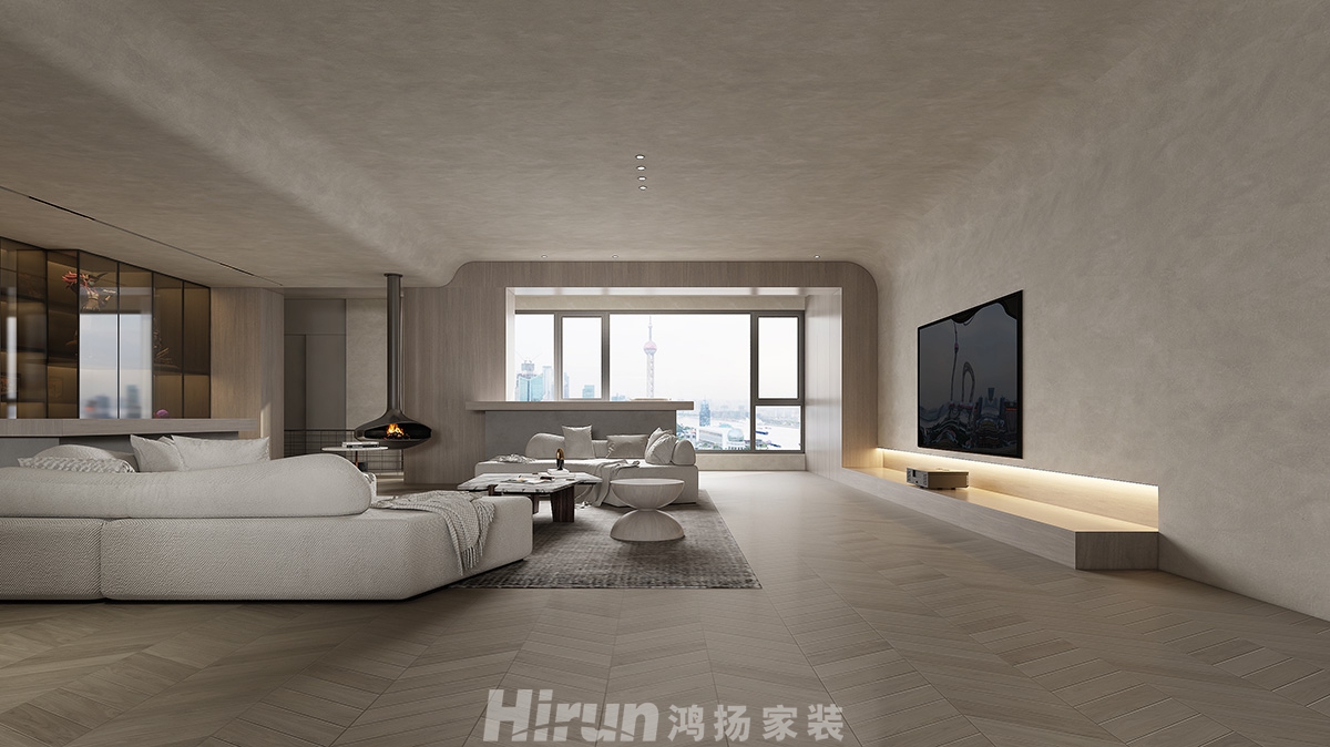 中建江山壹號260㎡雅致現代大平層 樱桃视频黄色下载案例效果圖-3